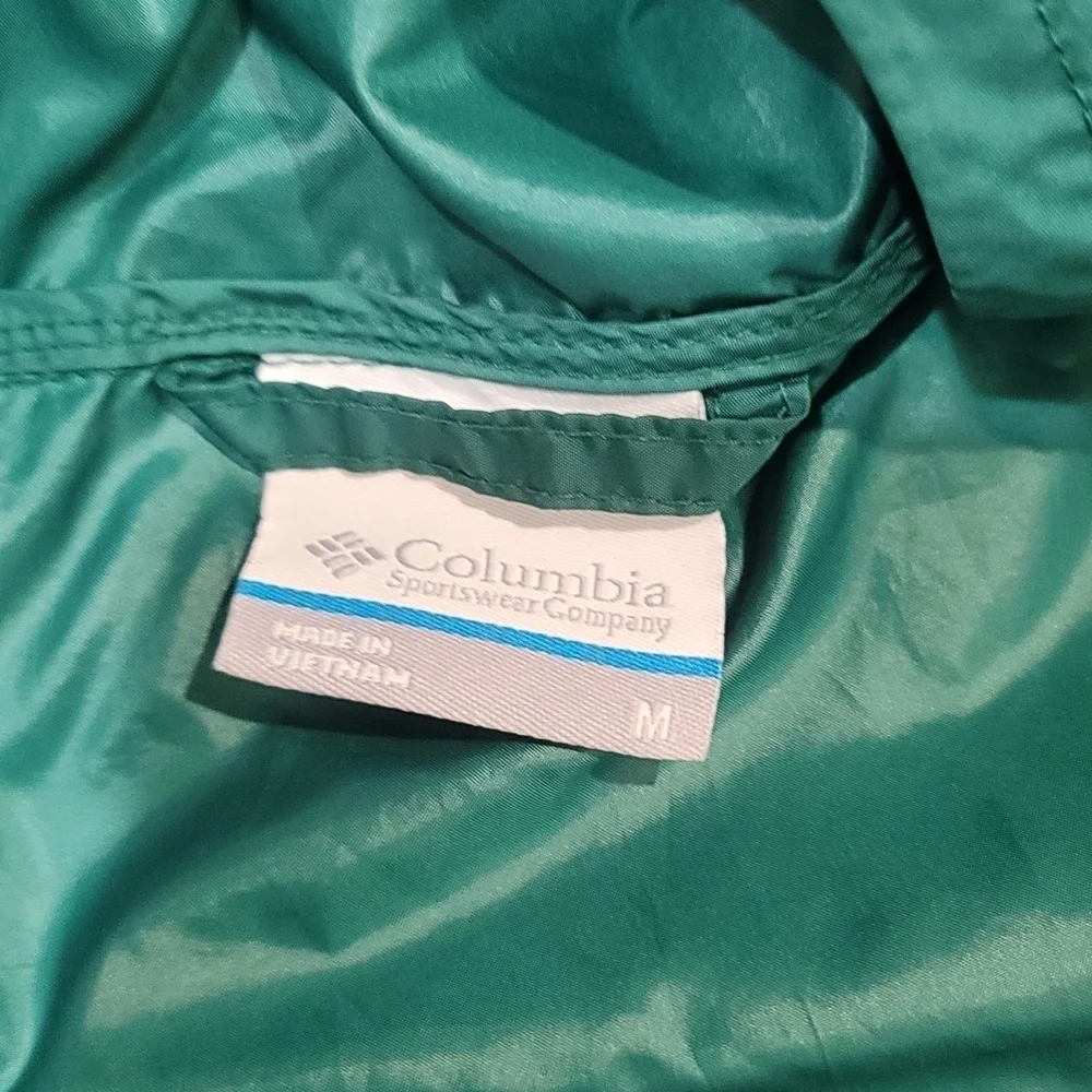 Columbia FLASHBACK WINDBREAKER (SEA TURTLE size M mens